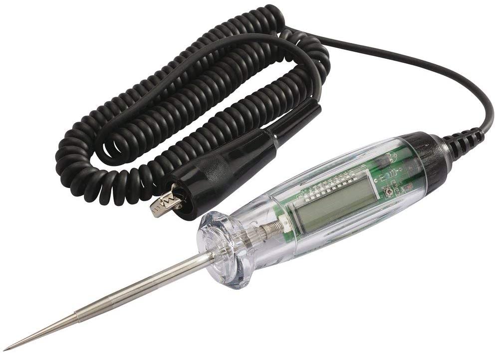 Tournevis Testeur Circuit Auto Draper 6-24V - Détecteur Tension Voiture