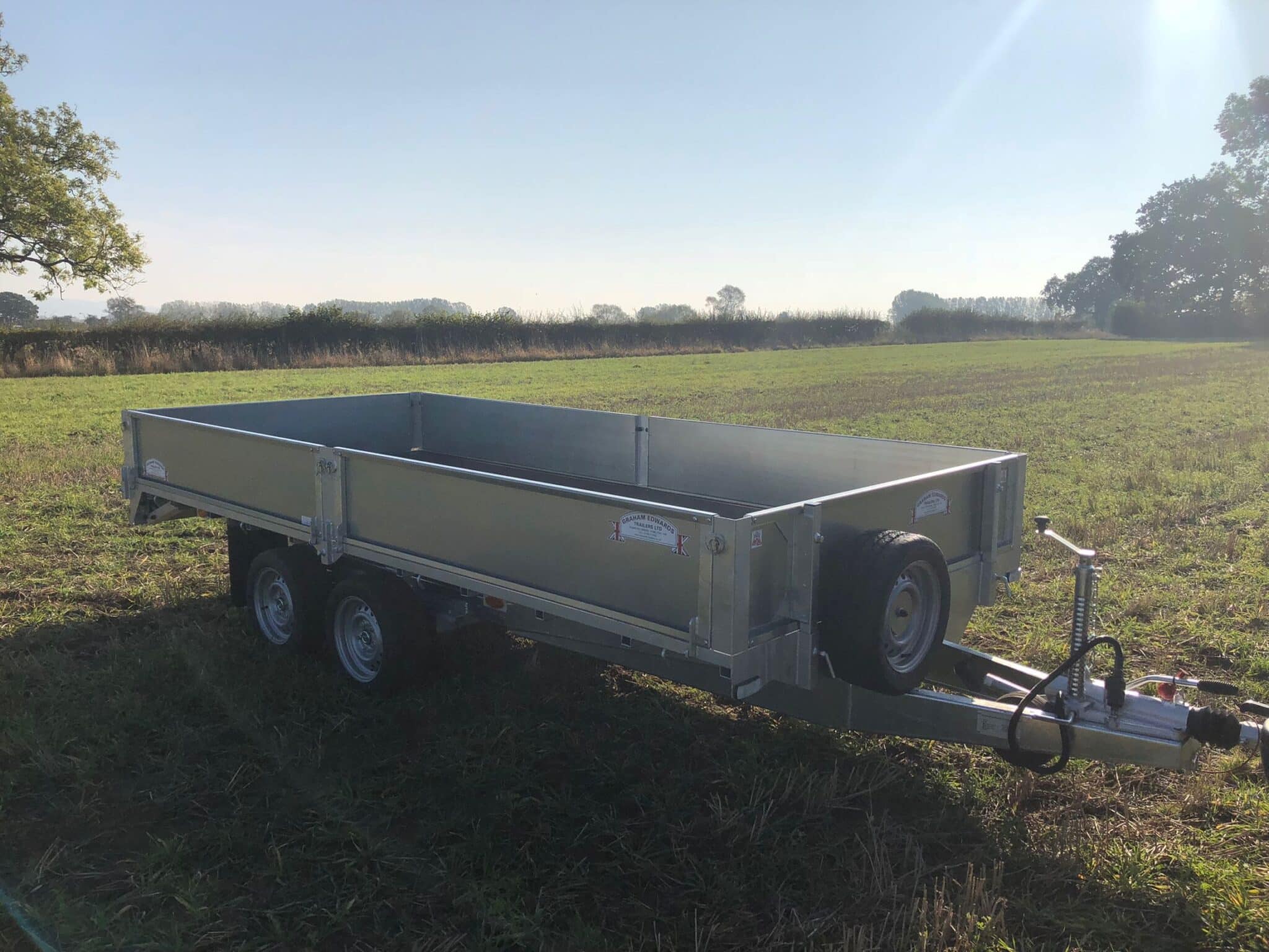 Tandem-Axle-Flatbed-Complete-with-sides-2